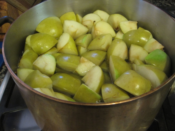  De la pomme verte immature, vous pouvez faire de la confiture