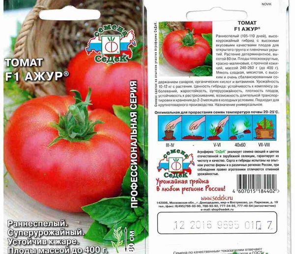  Graines Tomate Azhur